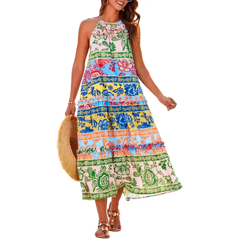 DESIREE™ – Casual Flowy Maxi Boho Sundress