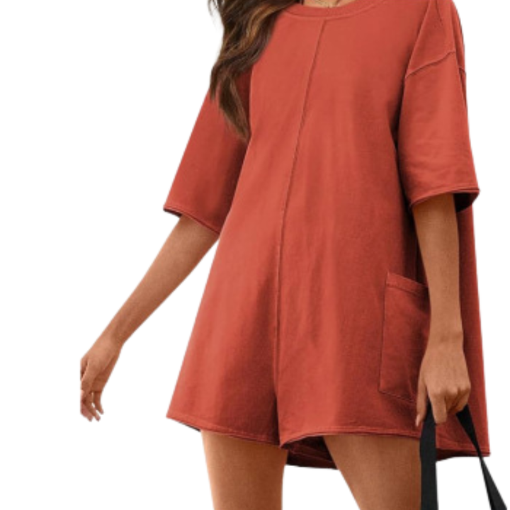 AMRYN™ – Comfortable Short Sleeve Casual Romper