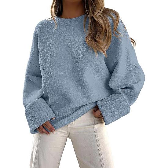 STELLA™ - Long Sleeve Crewneck Pullover Sweater for Everyday Warmth