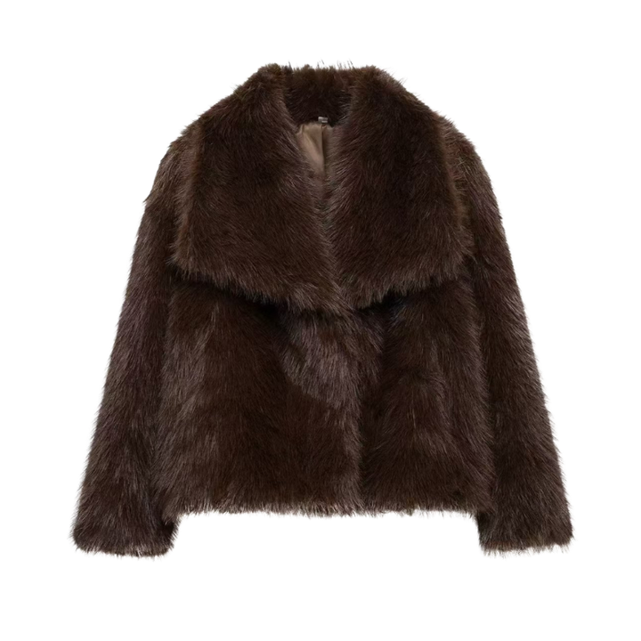 MARIA™ – Stylish Plush Oversized Faux Fur Coat