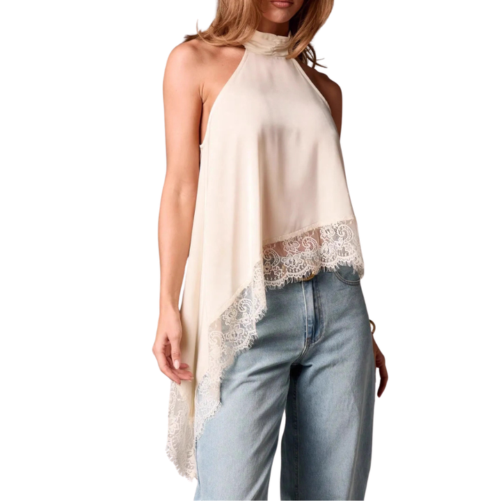 BLOSSOM™ – Elegant Halter Evening Top