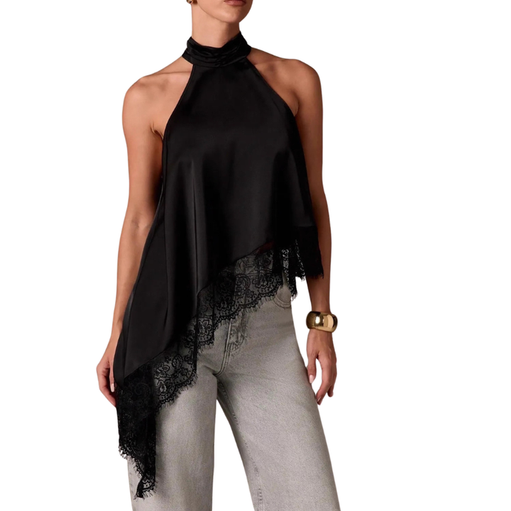 BLOSSOM™ – Elegant Halter Evening Top