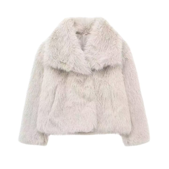 MARIA™ – Stylish Plush Oversized Faux Fur Coat