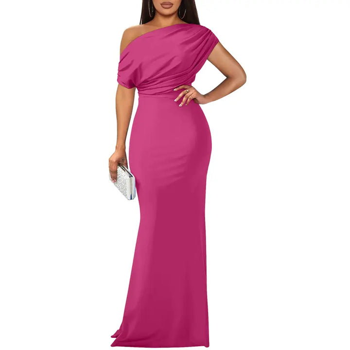 ROSELYN™ – Elegant Off-Shoulder Bodycon Evening Gown