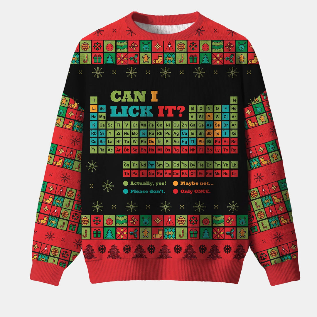 Red Periodic Table