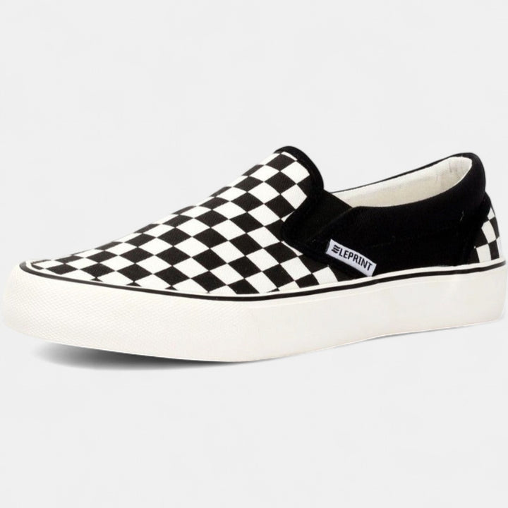CLIONA | Classic Slip-On Checkered Uni-Sex Footwear
