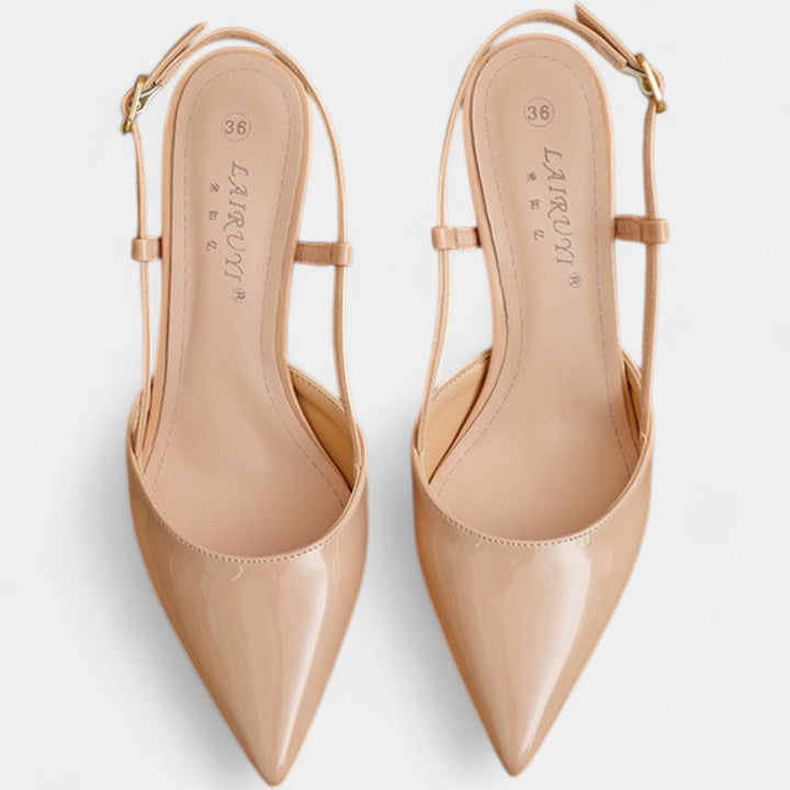 ZURI | Elegant Pointed Toe Adjustable Strap Stiletto