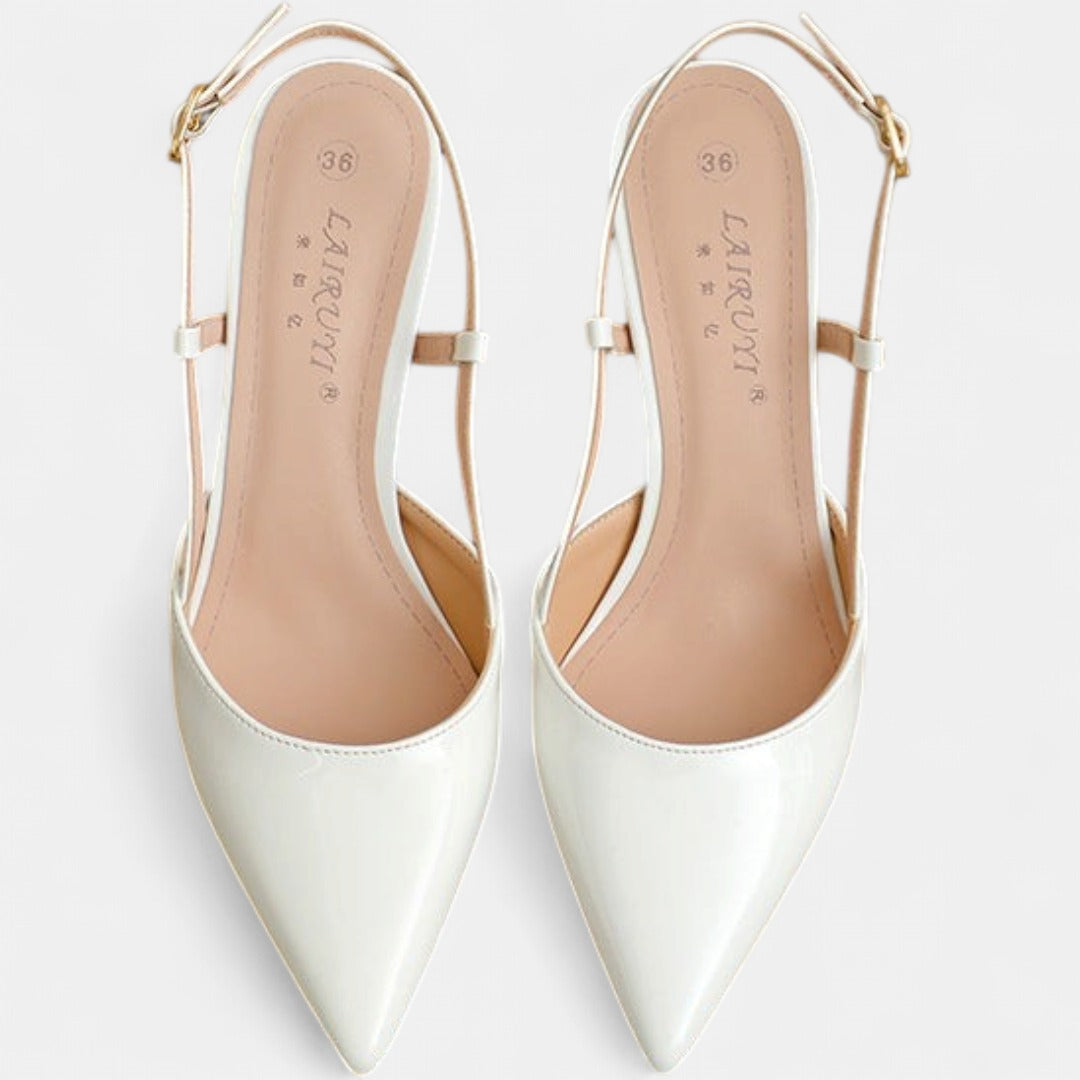 ZURI | Elegant Pointed Toe Adjustable Strap Stiletto
