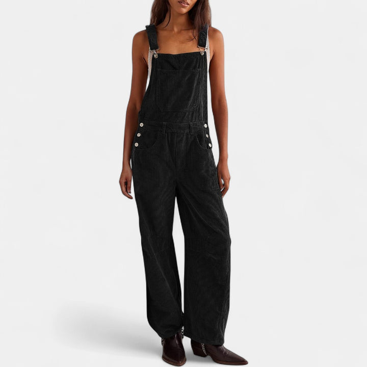PANIZ | Vintage Overalls Wide-Leg Adjustable Jumpsuit