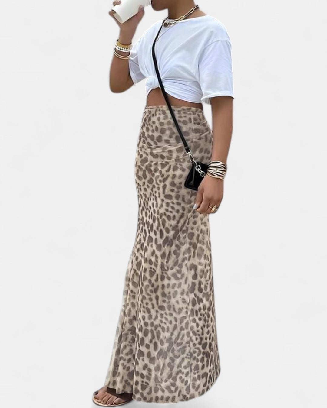 SUMAN | Chic High Waist Bodycon Skirt