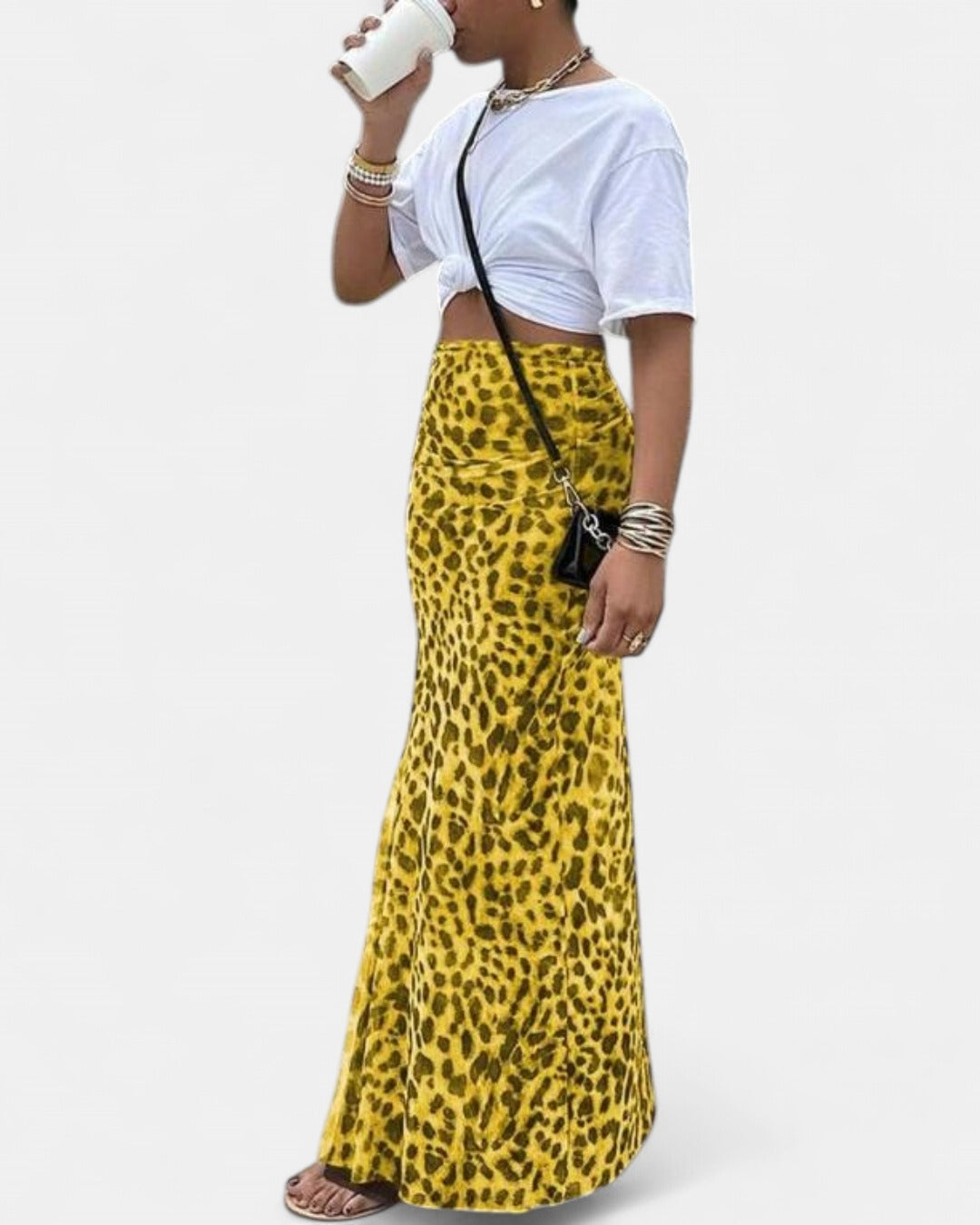 SUMAN | Chic High Waist Bodycon Skirt