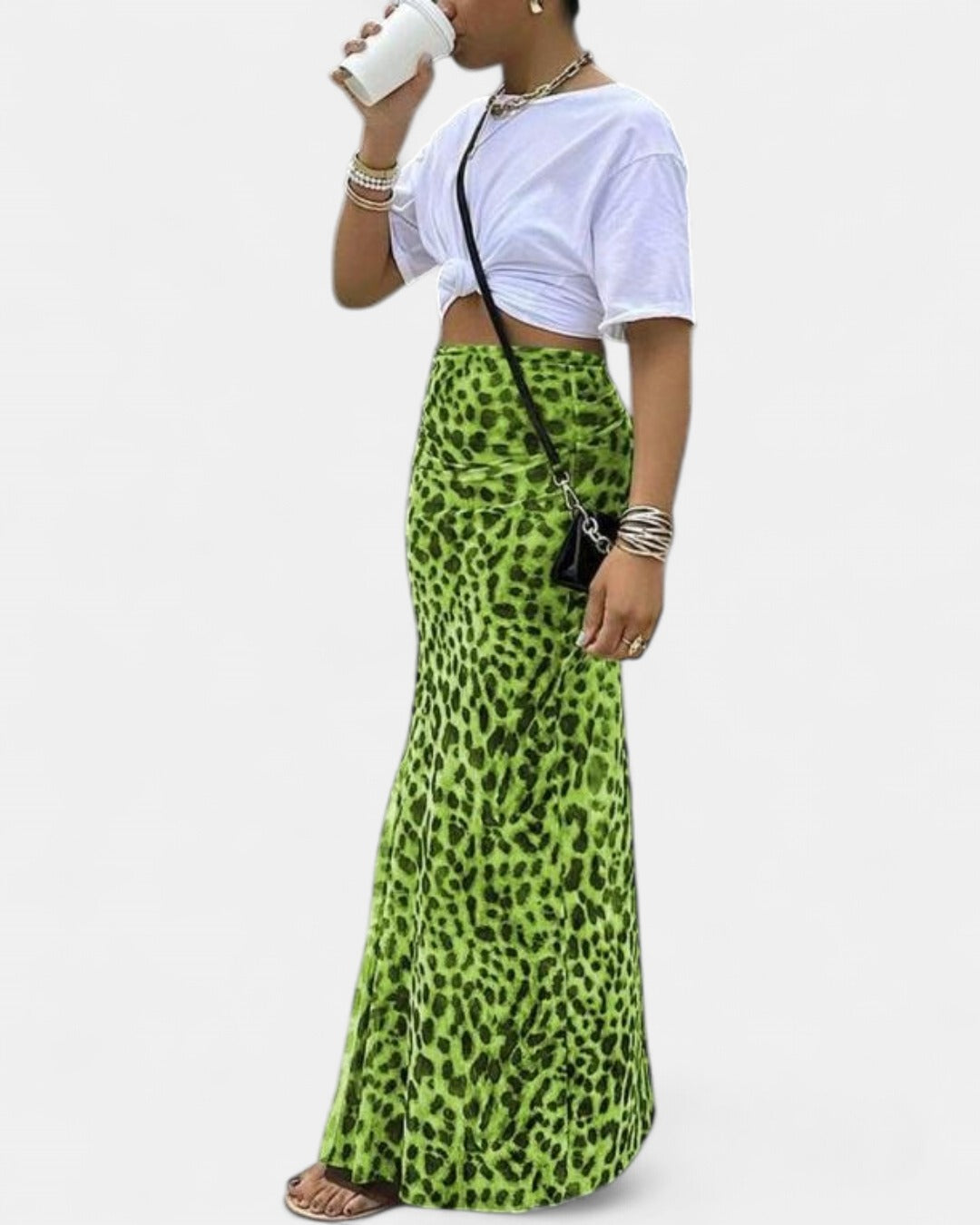 SUMAN | Chic High Waist Bodycon Skirt
