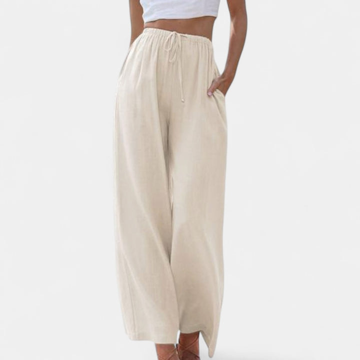 MARIANNE | Casual Summer Wide Leg Trousers
