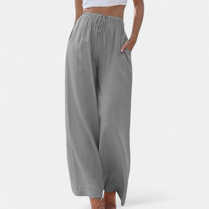 MARIANNE | Casual Summer Wide Leg Trousers