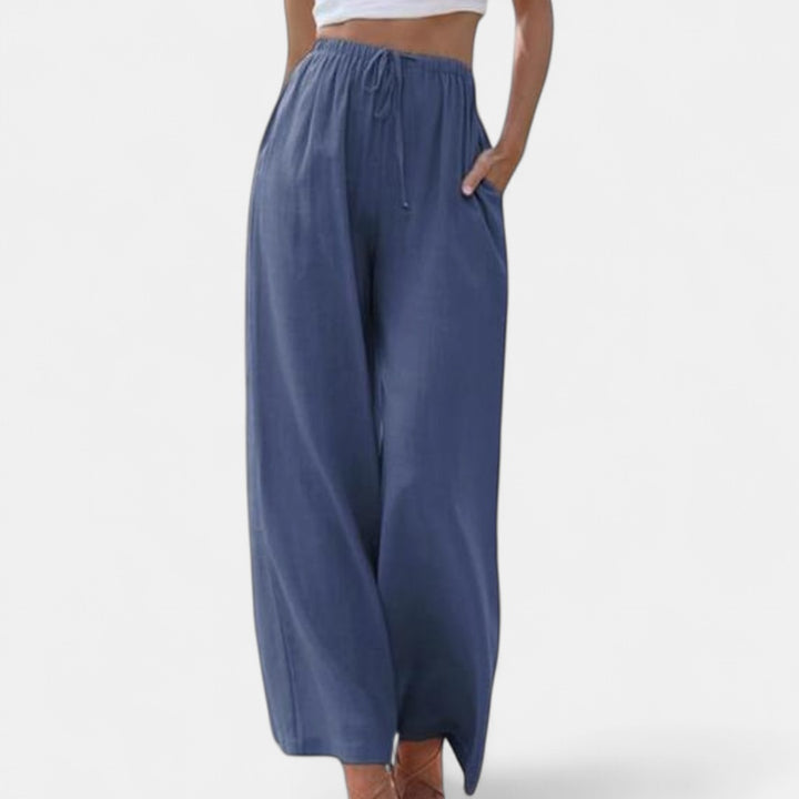 MARIANNE | Casual Summer Wide Leg Trousers