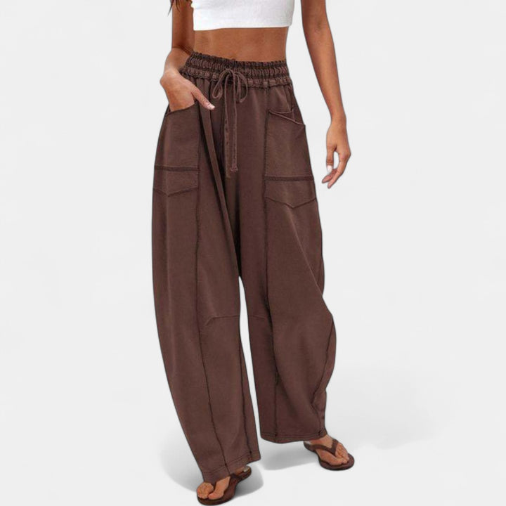 AVANITA | Comfy Baggy Leg Lounge Trousers