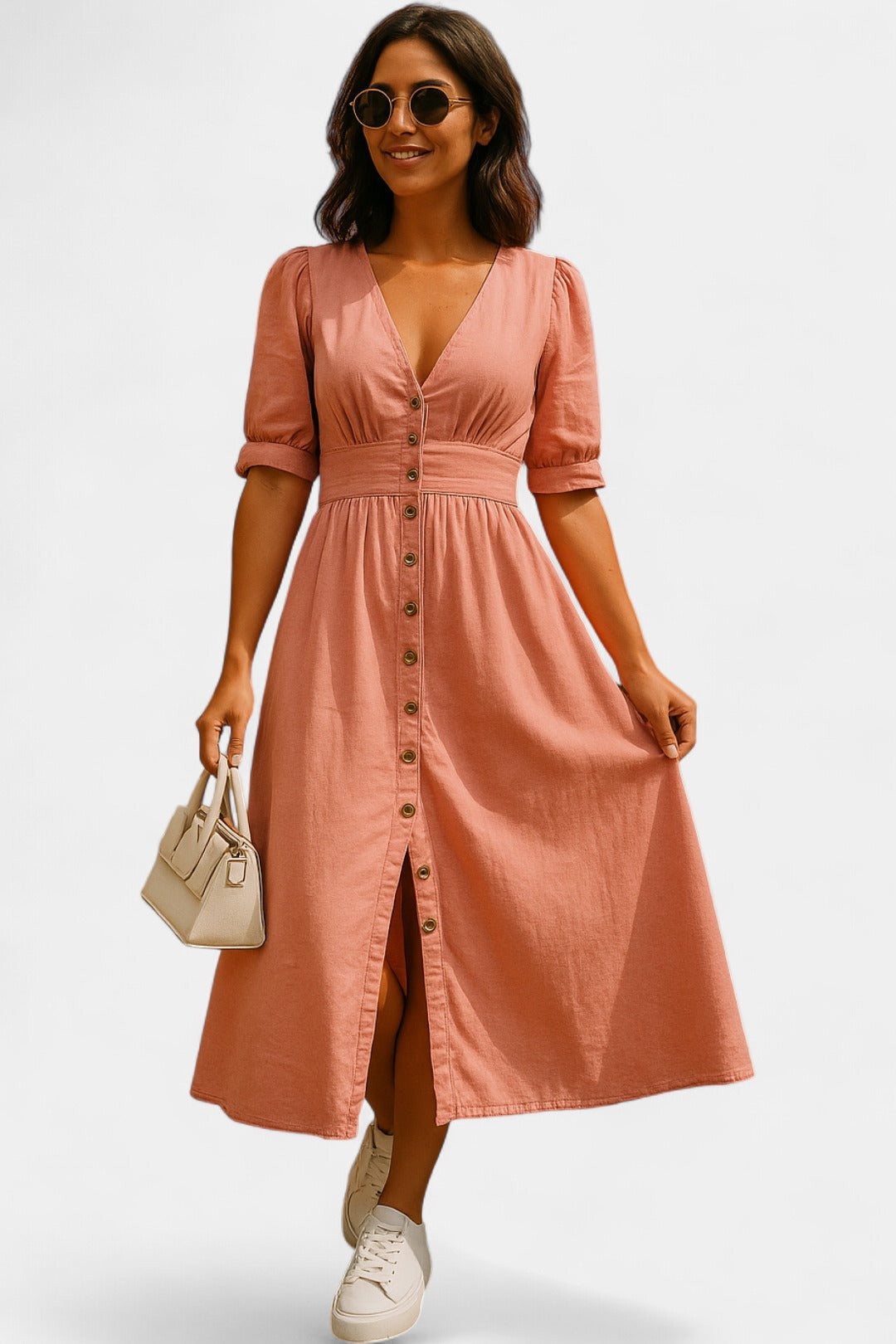 JULIET | Shiny Denim Dress