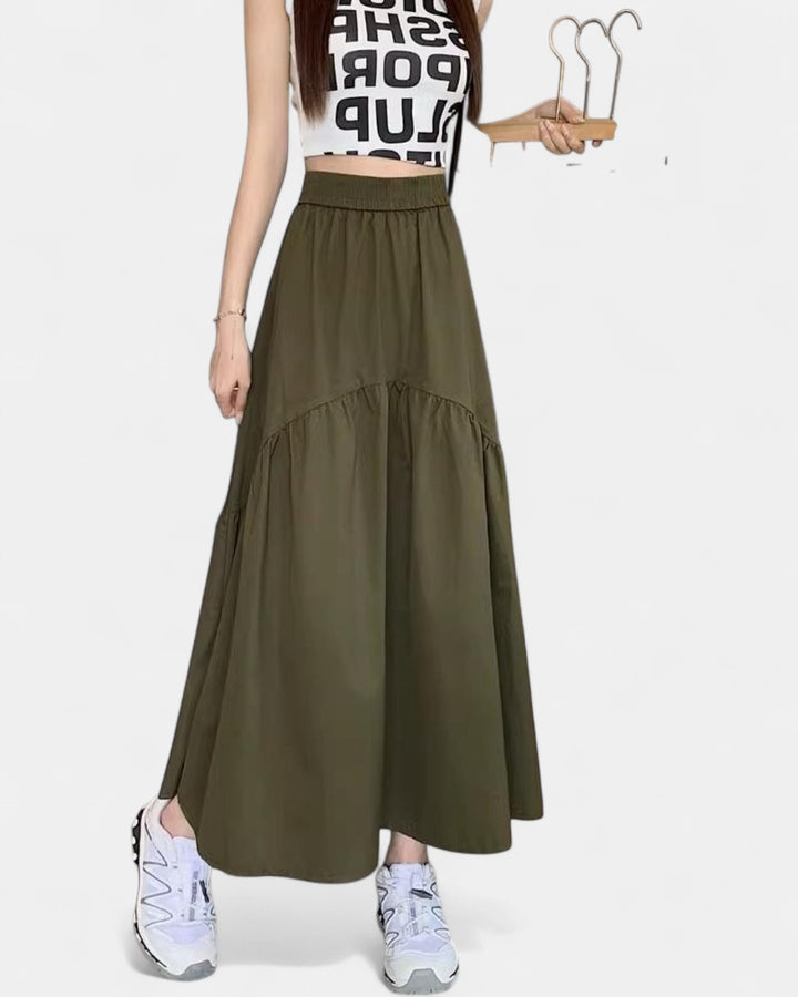 MARJOLAINE | Modern Casual Long Skirt