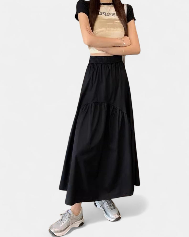 MARJOLAINE | Modern Casual Long Skirt