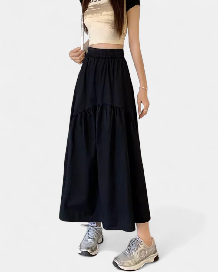 MARJOLAINE | Modern Casual Long Skirt