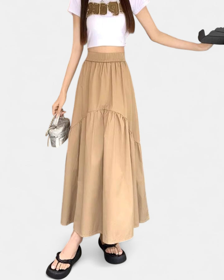MARJOLAINE | Modern Casual Long Skirt