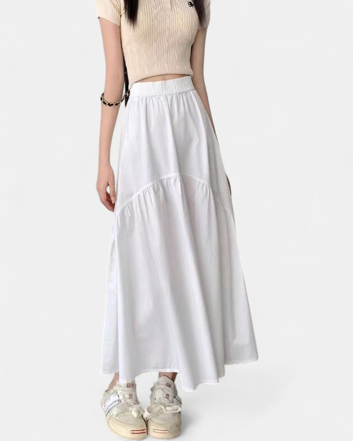 MARJOLAINE | Modern Casual Long Skirt
