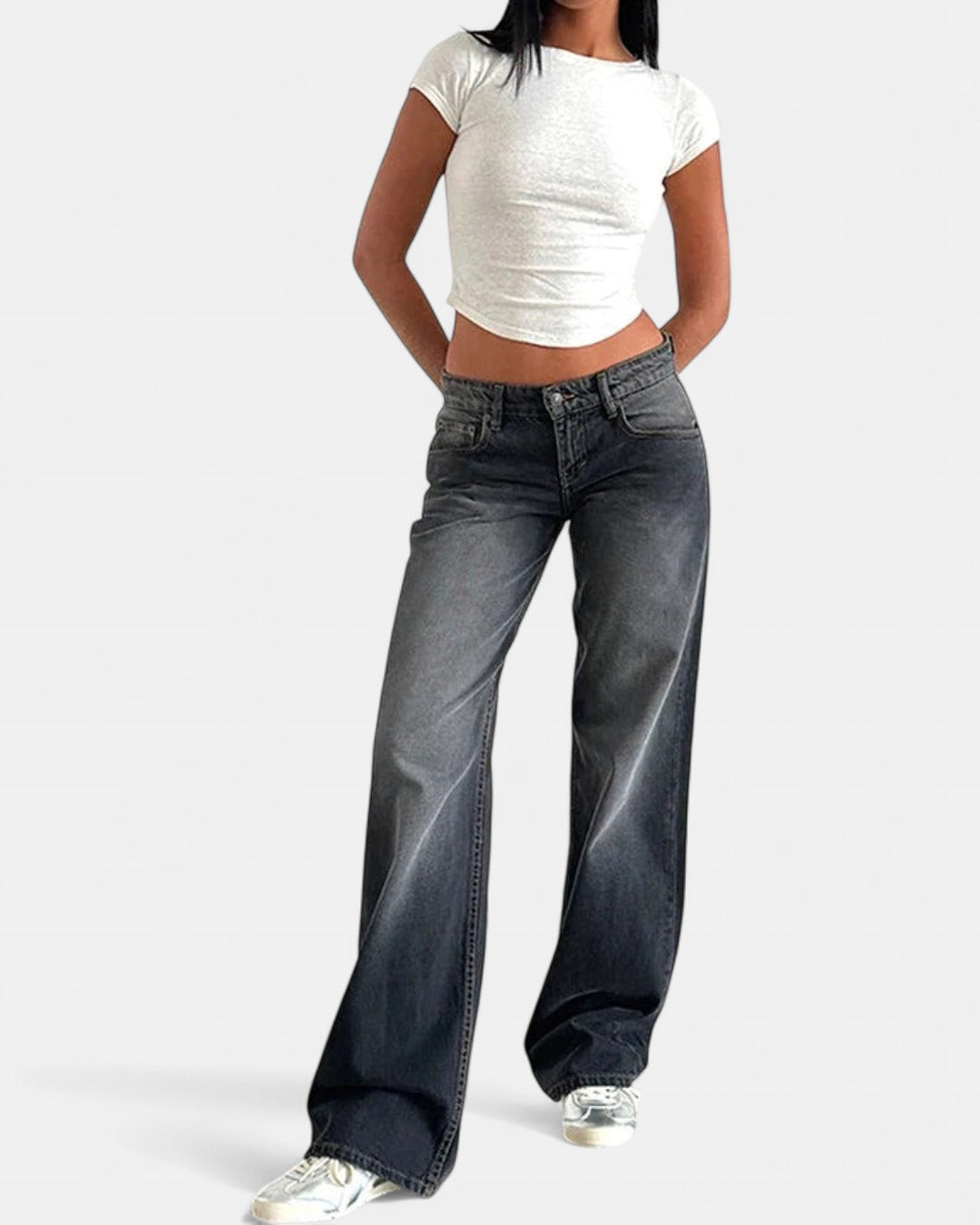 SYLVAINE | Vintage Casual Baggy Jeans