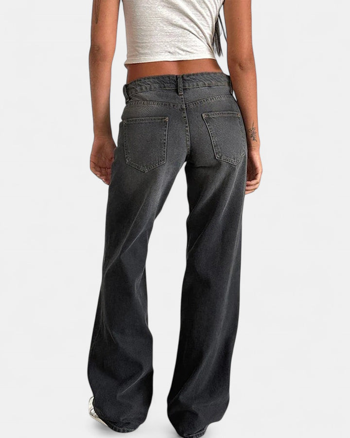 SYLVAINE | Vintage Casual Baggy Jeans