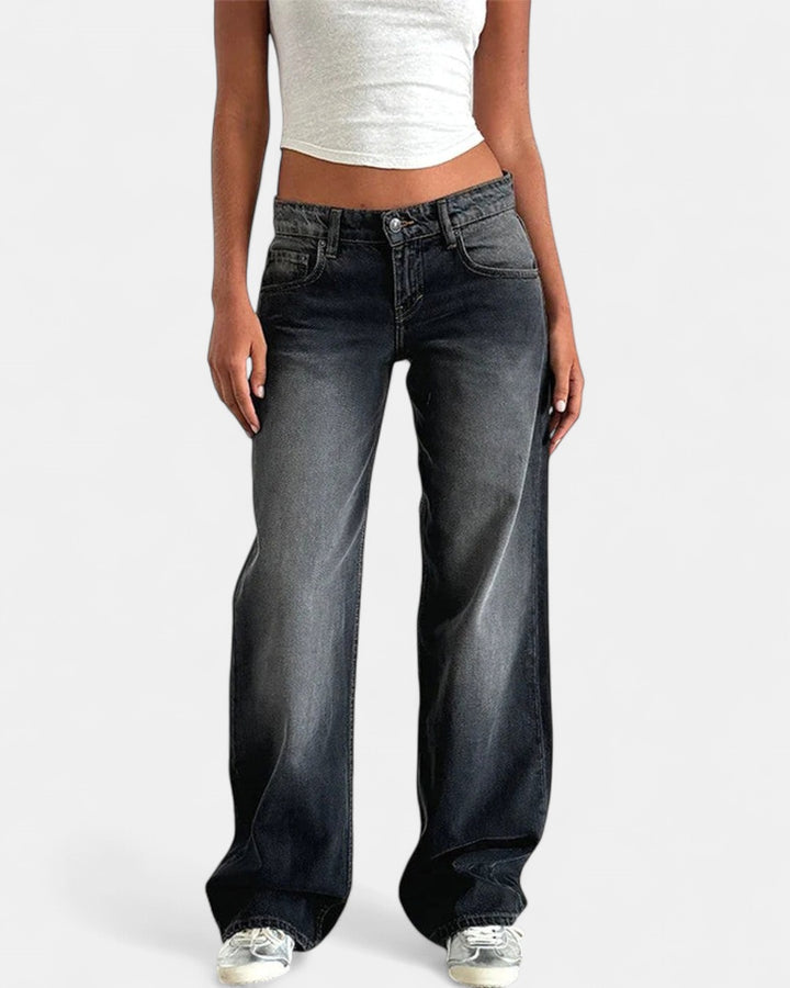 SYLVAINE | Vintage Casual Baggy Jeans