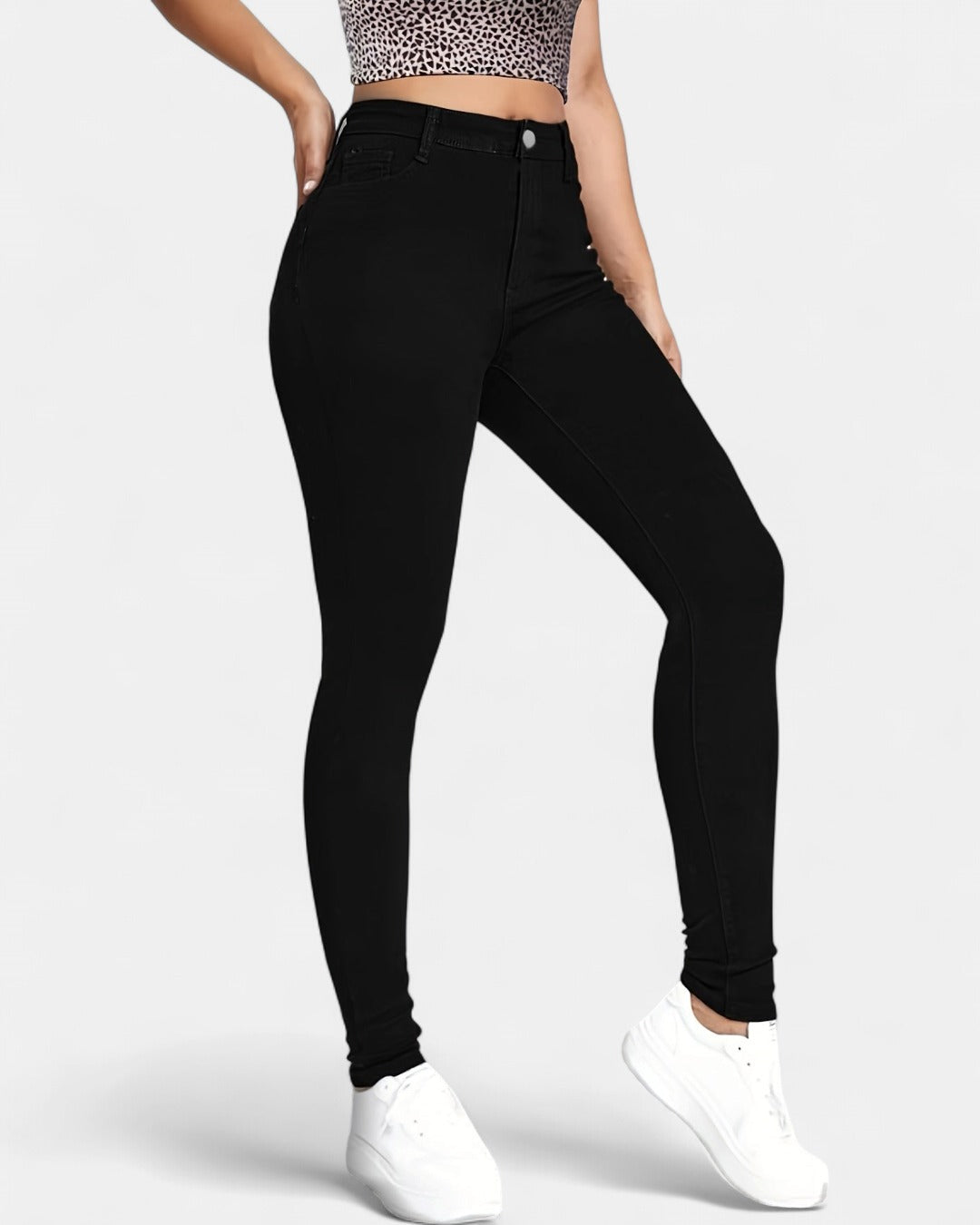 LISETTE | Sleek High-Waist Skinny Jeans