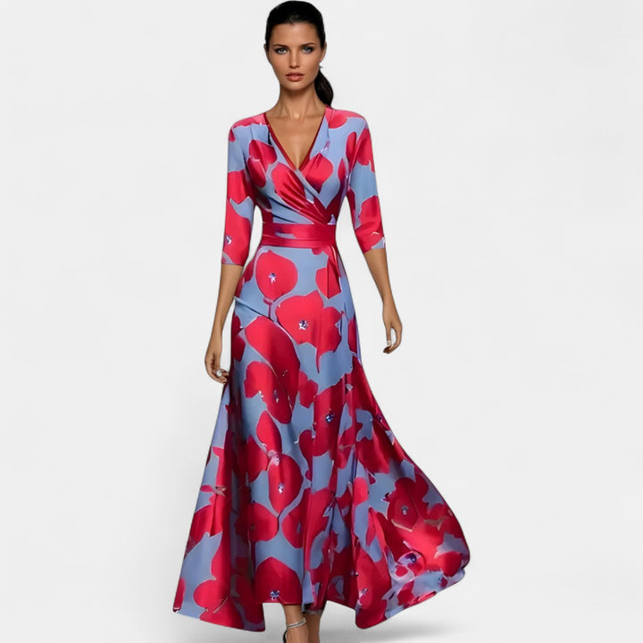 JOCELYN | Sophisticated Floral Dress