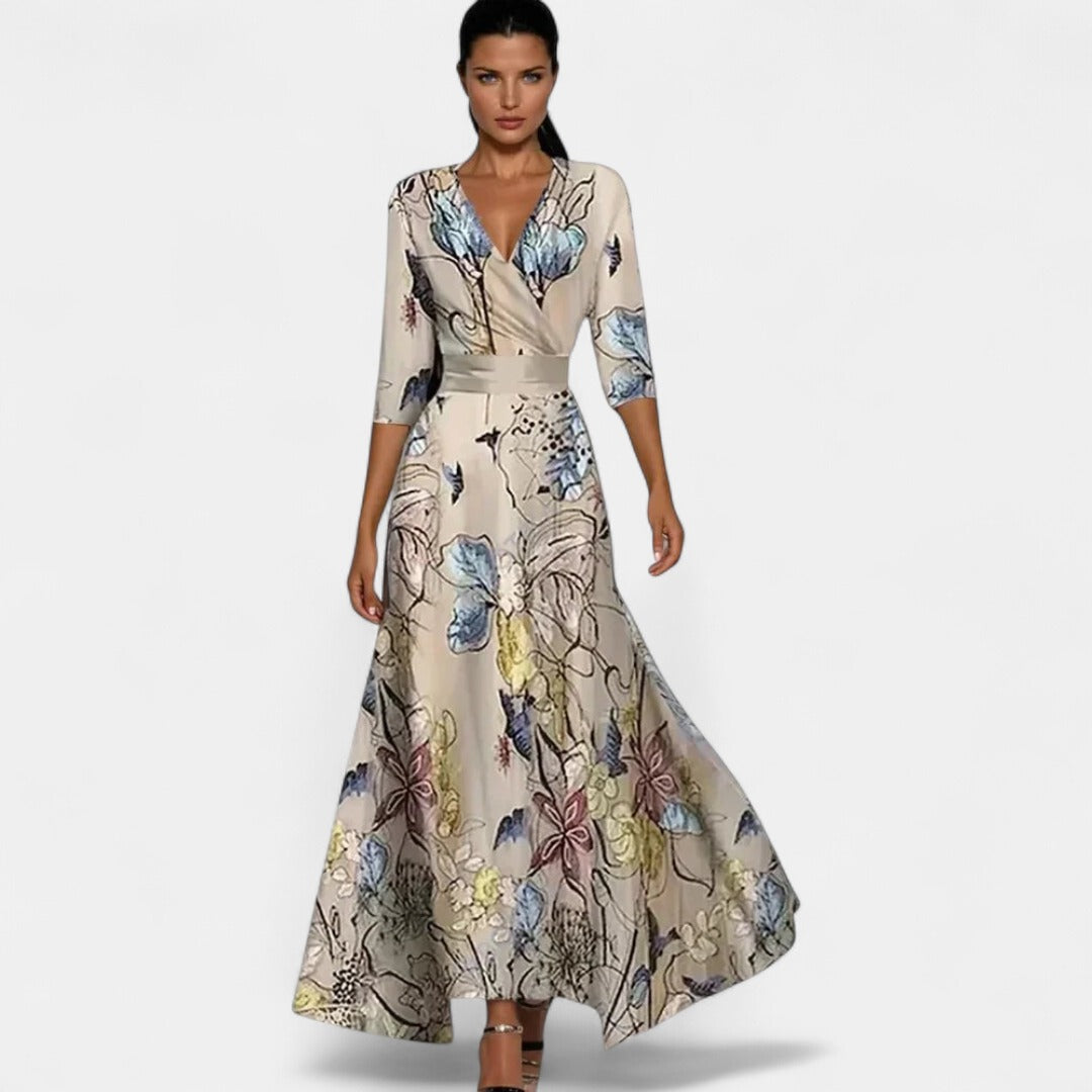 JOCELYN | Sophisticated Floral Dress