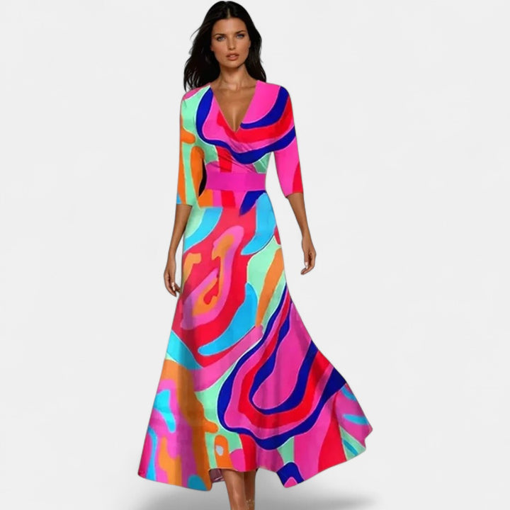 JOCELYN | Sophisticated Floral Dress