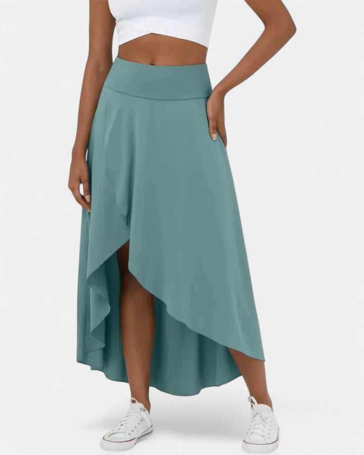 AMELIE | Elegant Asymmetric Midi Skirt