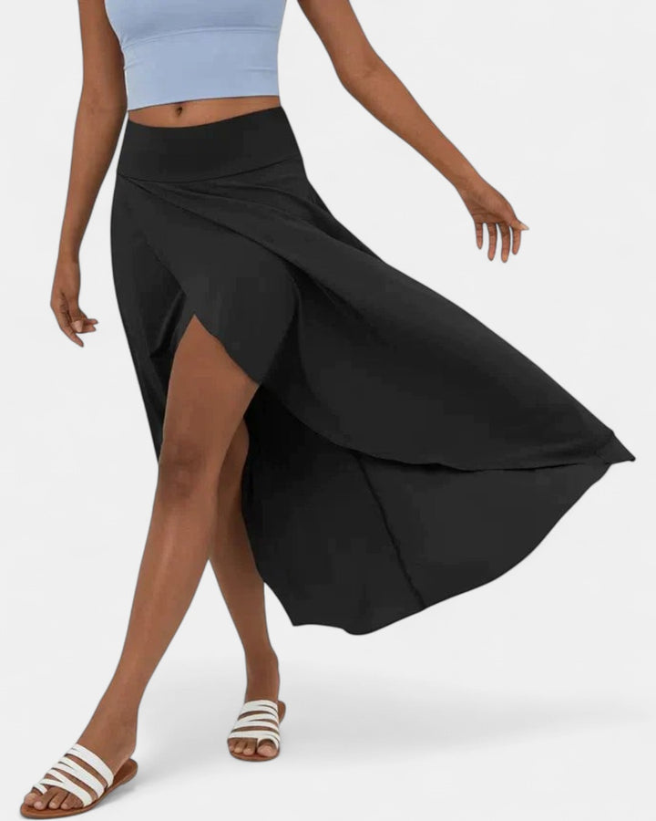 AMELIE | Elegant Asymmetric Midi Skirt