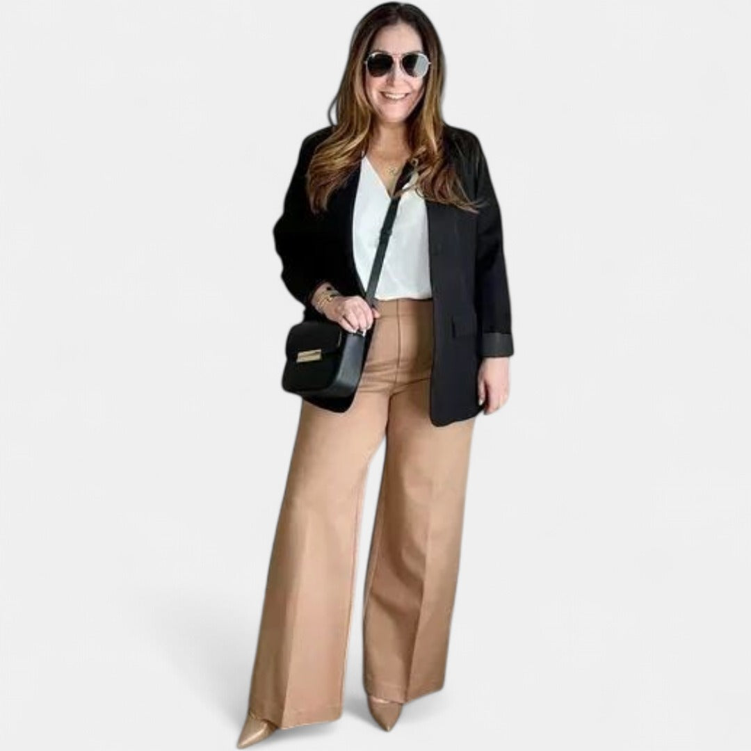 CHLOE | High-Waist Sailor Pants