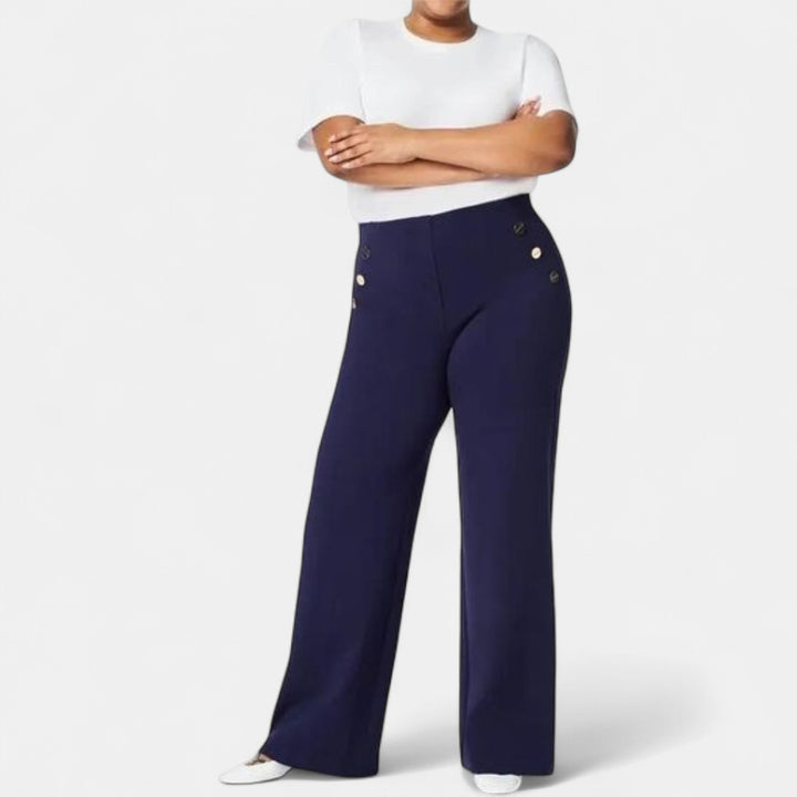 CHLOE | High-Waist Sailor Pants