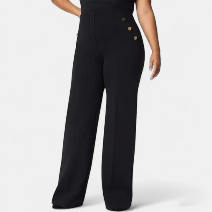 CHLOE | High-Waist Sailor Pants