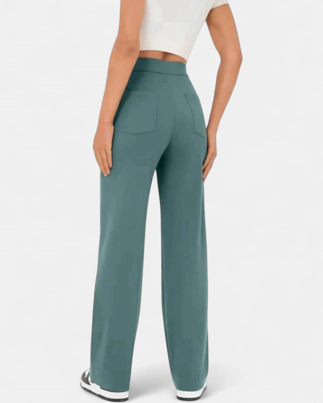 ARIA | High-waisted Elastic Trousers