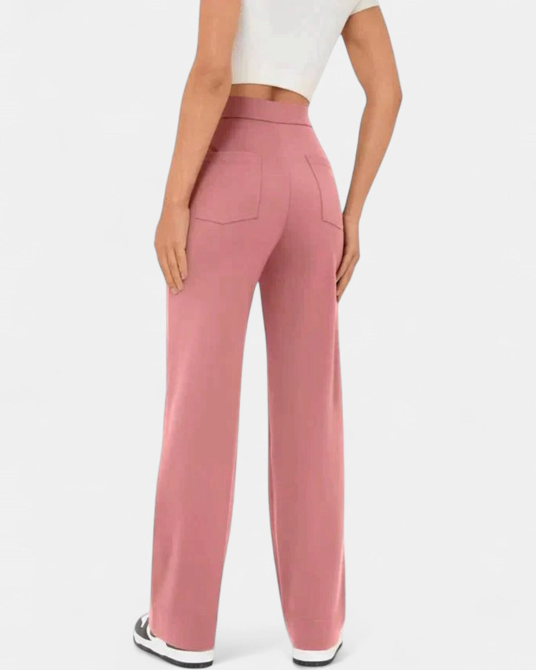 ARIA | High-waisted Elastic Trousers