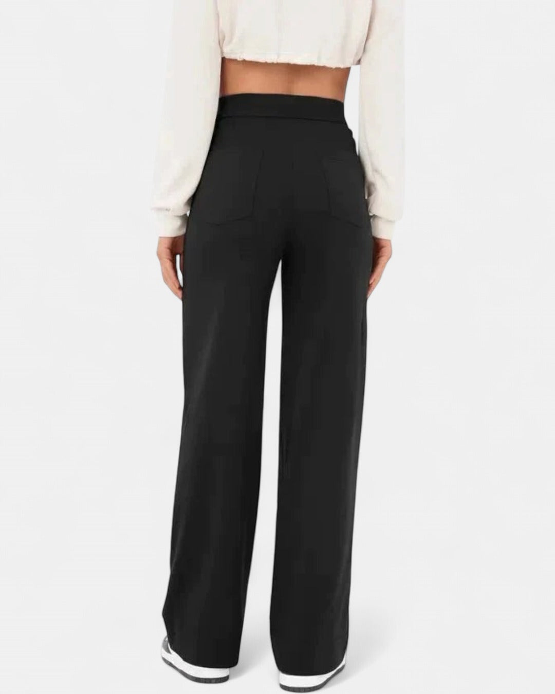 ARIA | High-waisted Elastic Trousers