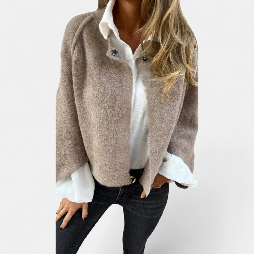 TESS | Modern Wool Cardigan