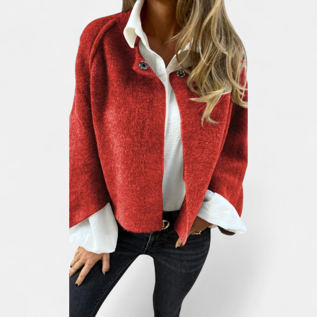TESS | Modern Wool Cardigan