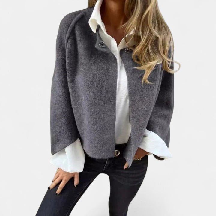 TESS | Modern Wool Cardigan