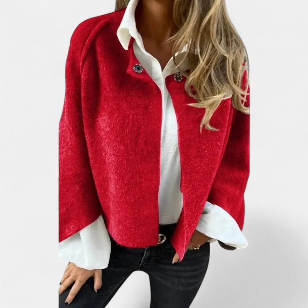 TESS | Modern Wool Cardigan