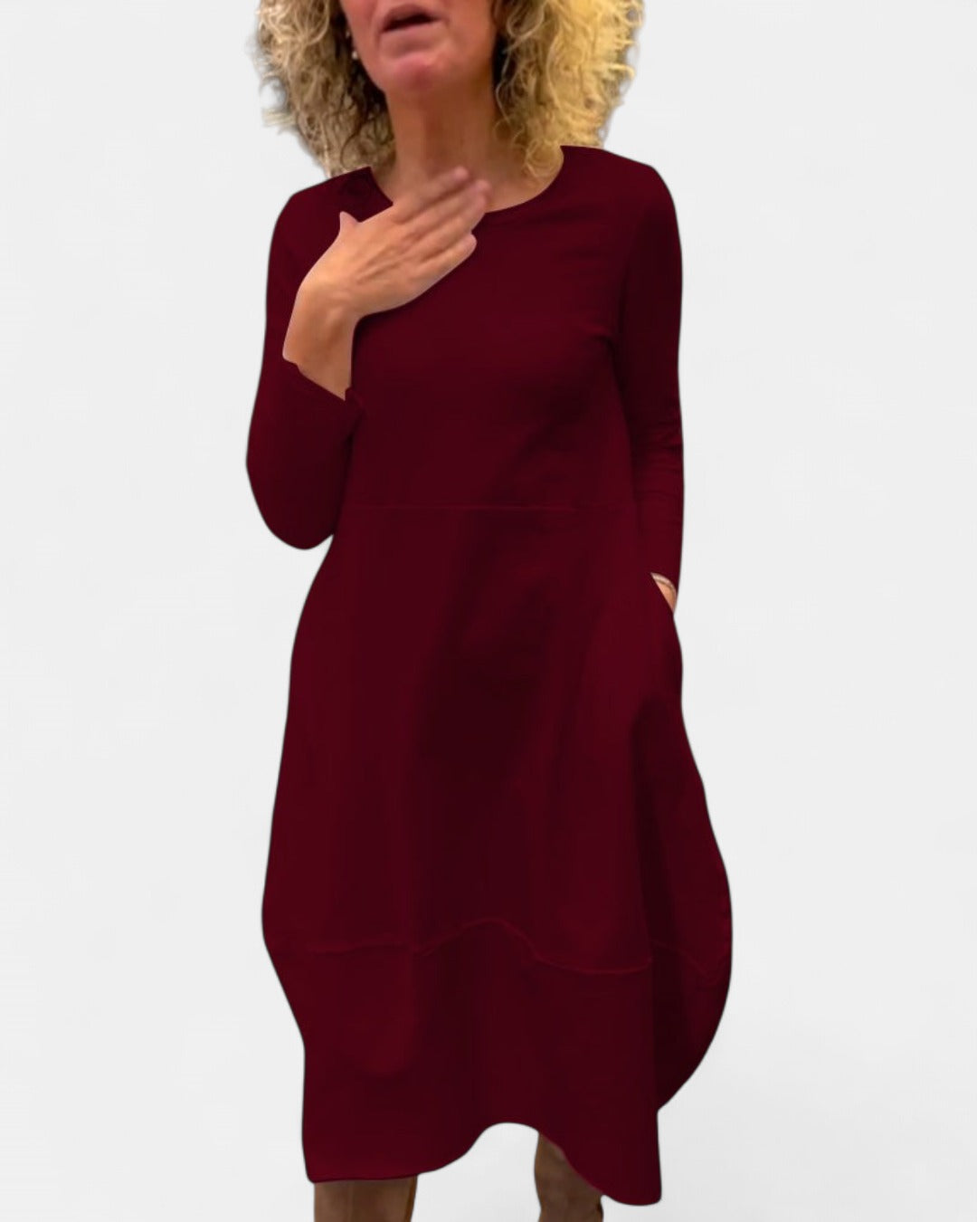 ALINA | Chic Midi Dress