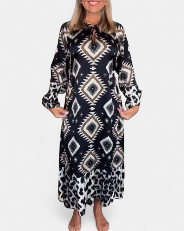 ZELLA | Luxe Geo Print Dress