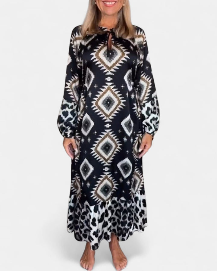ZELLA | Luxe Geo Print Dress