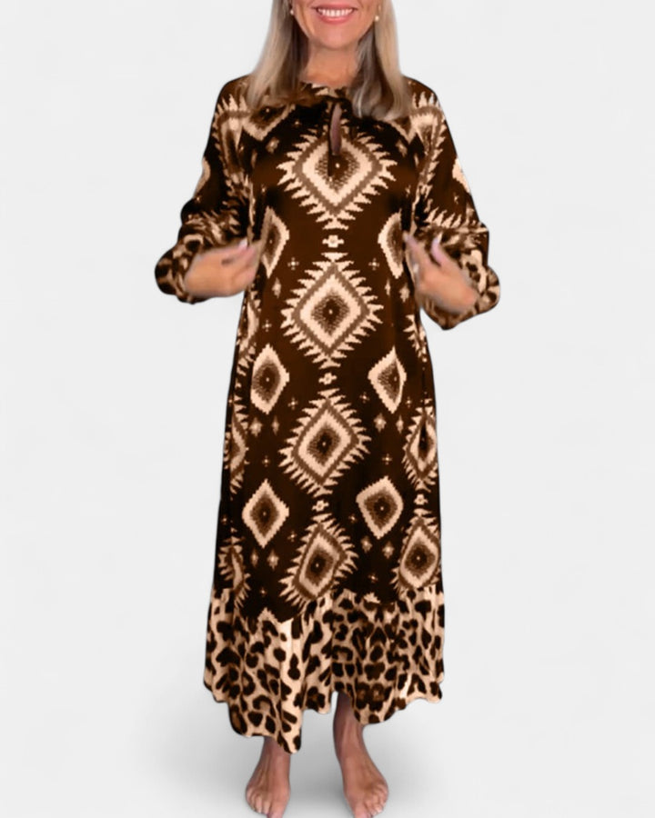 ZELLA | Luxe Geo Print Dress