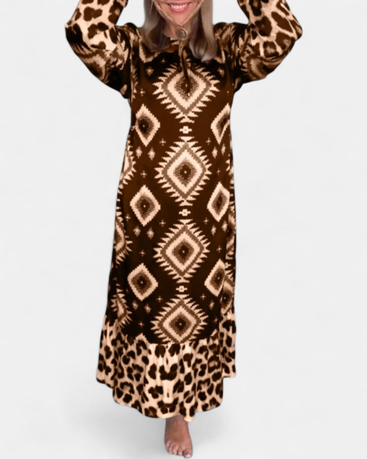 ZELLA | Luxe Geo Print Dress
